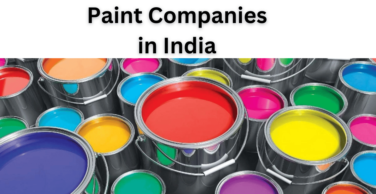 Paint Companies in India | Best Paint Company in India | 2024 - VendorList